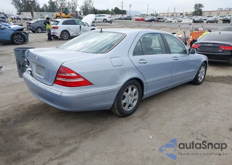 2000 Mercedes-Benz S 430 из США, поврежденный, VIN WDBNG70J2YA063852